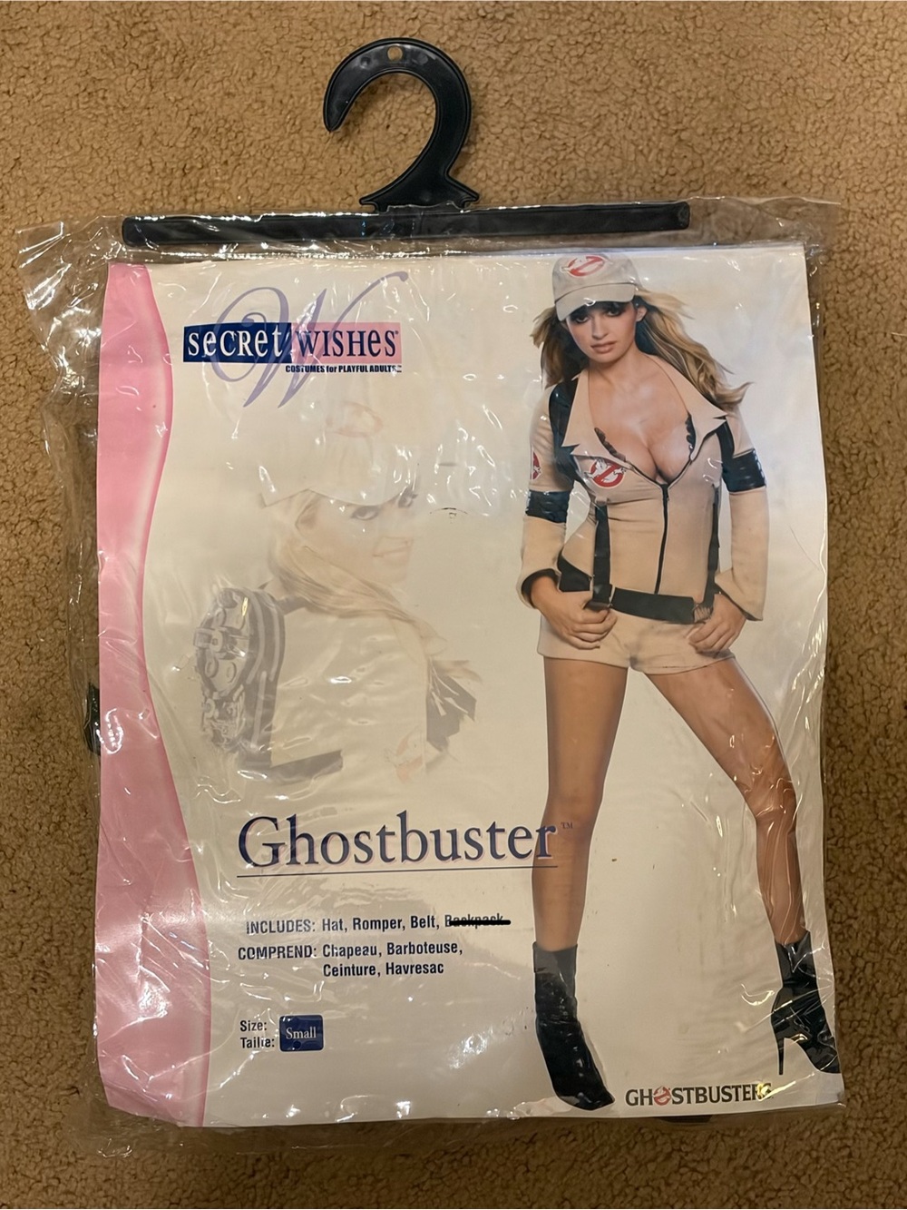 Ghostbuster Women’s Romper Costume